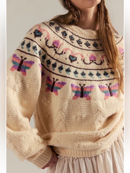 Free People Sweaters - Free People Blooming Bobbles Sweater NWT Size Medium